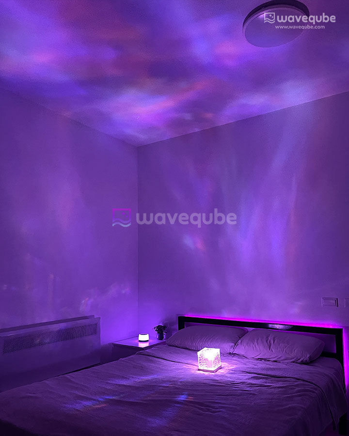WaveQube - The Original Wave Lamp - Purple